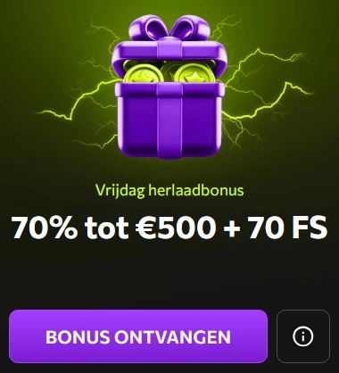 70% tot 500 + 70FS